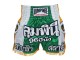 Lumpinee Short Boxe Thai Femme : LUM-022-W Vert